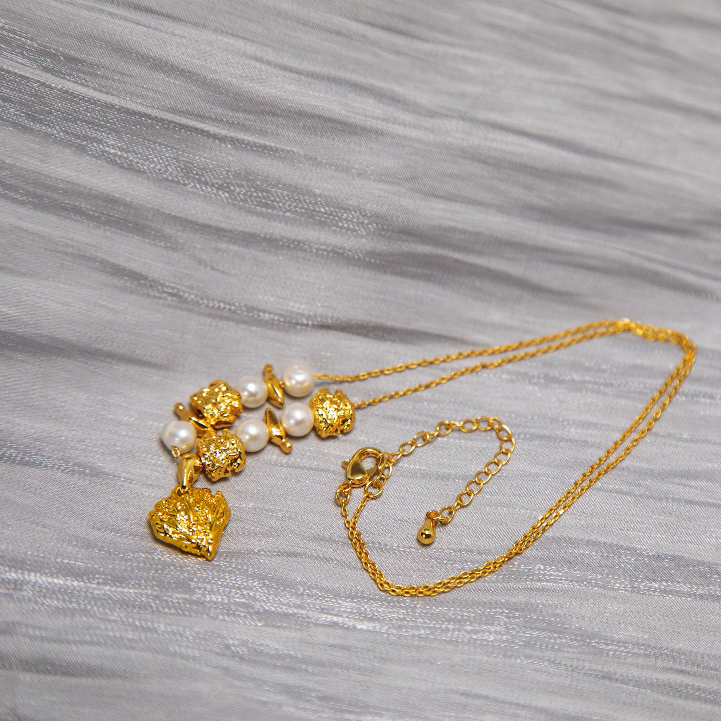 Pearl Heart Necklace