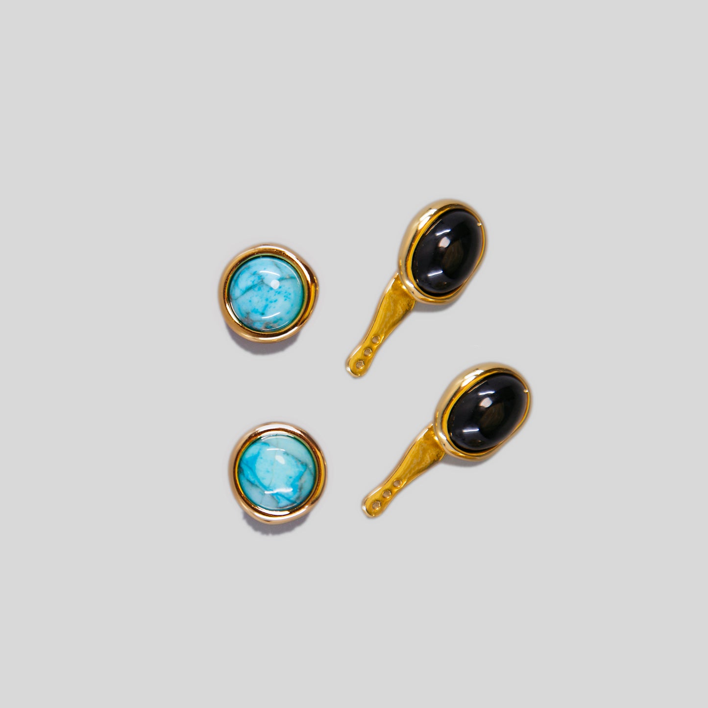 Natural Stone Earrings