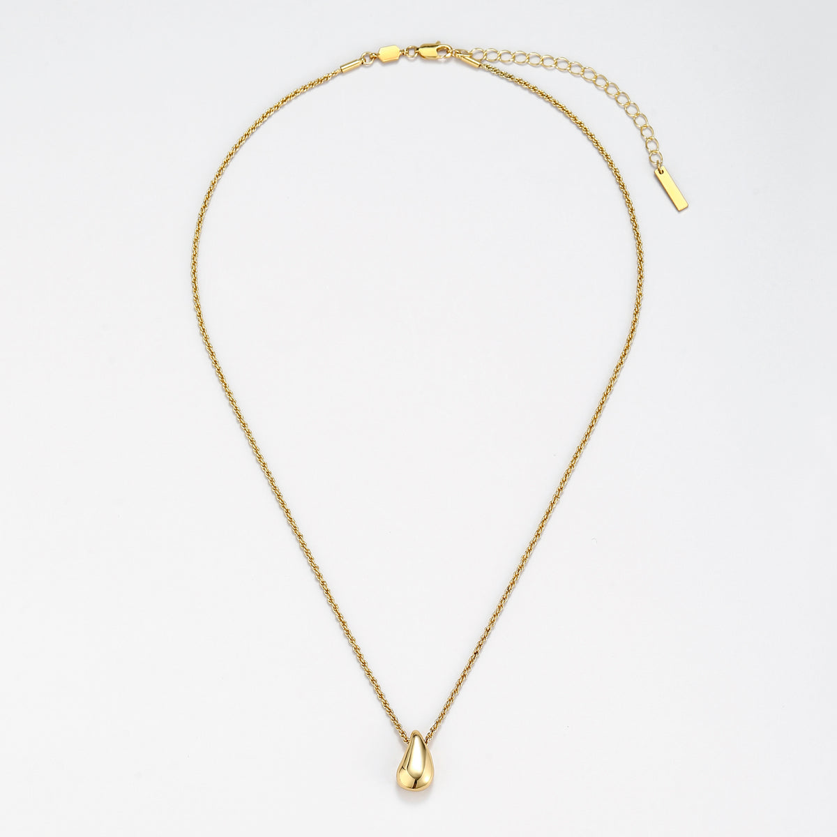 Teardrop Pendant Necklace