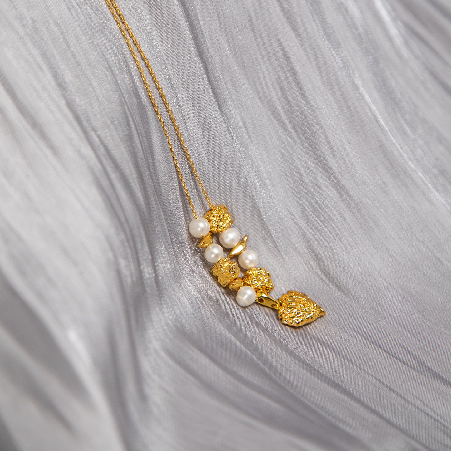 Pearl Heart Necklace