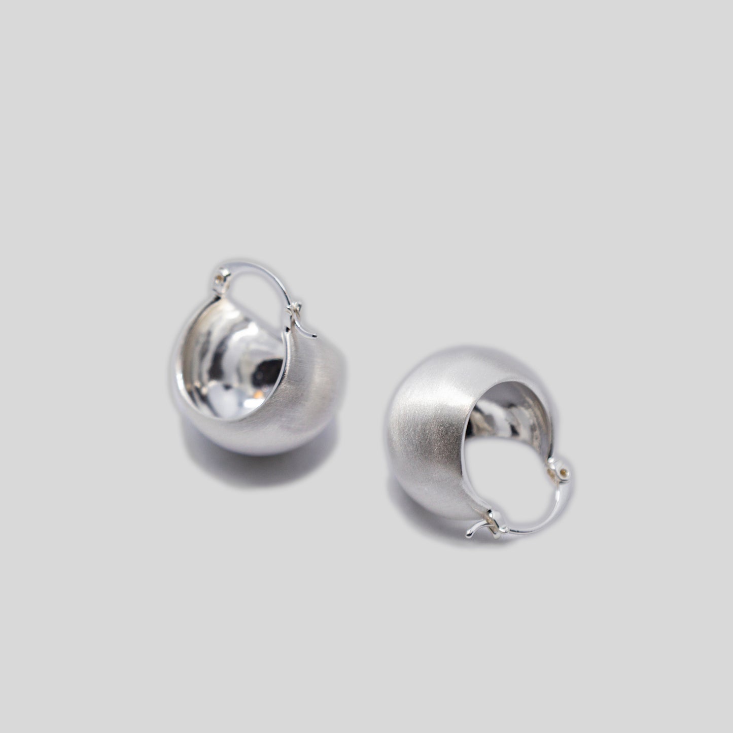 Brushed Bell Earrings