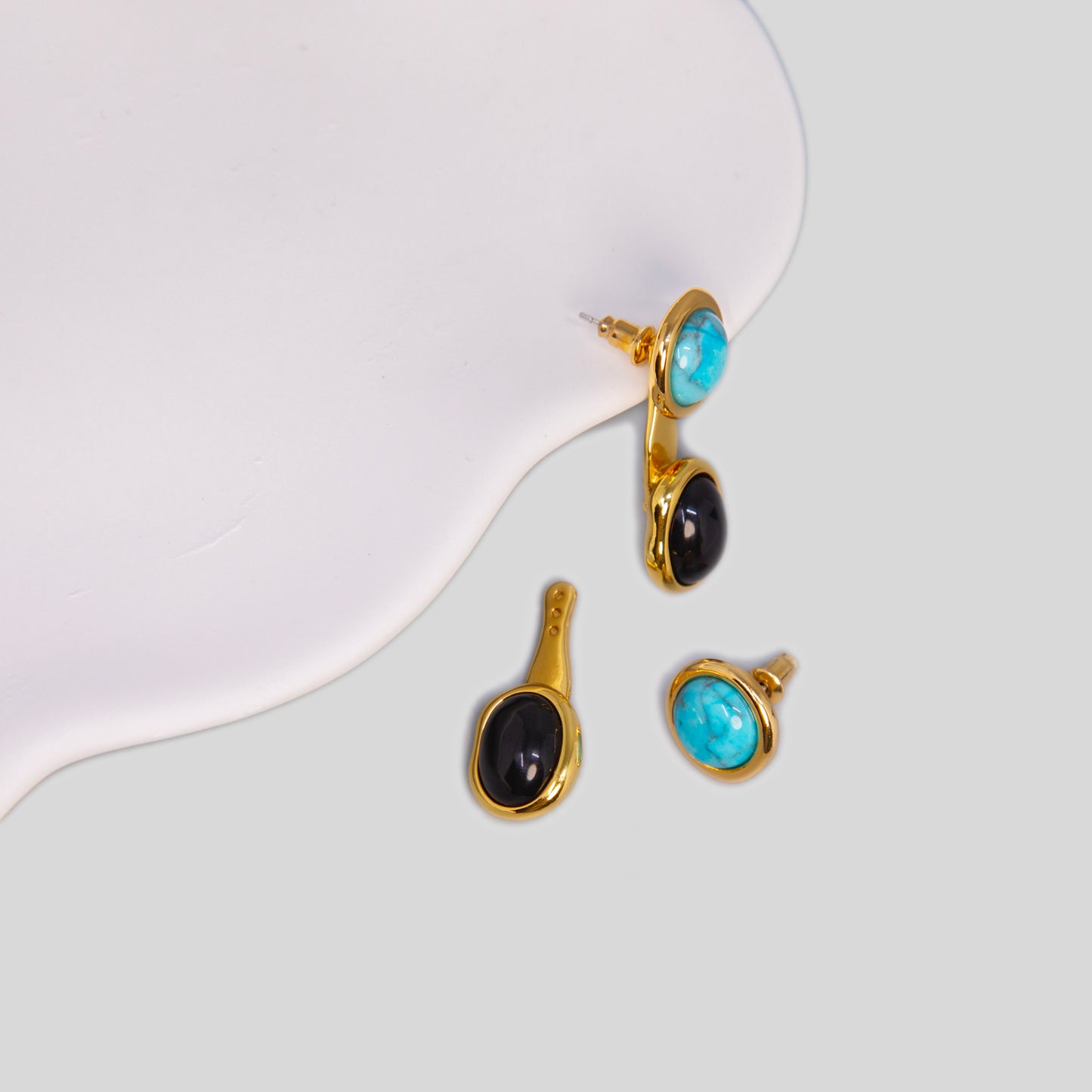Natural Stone Earrings