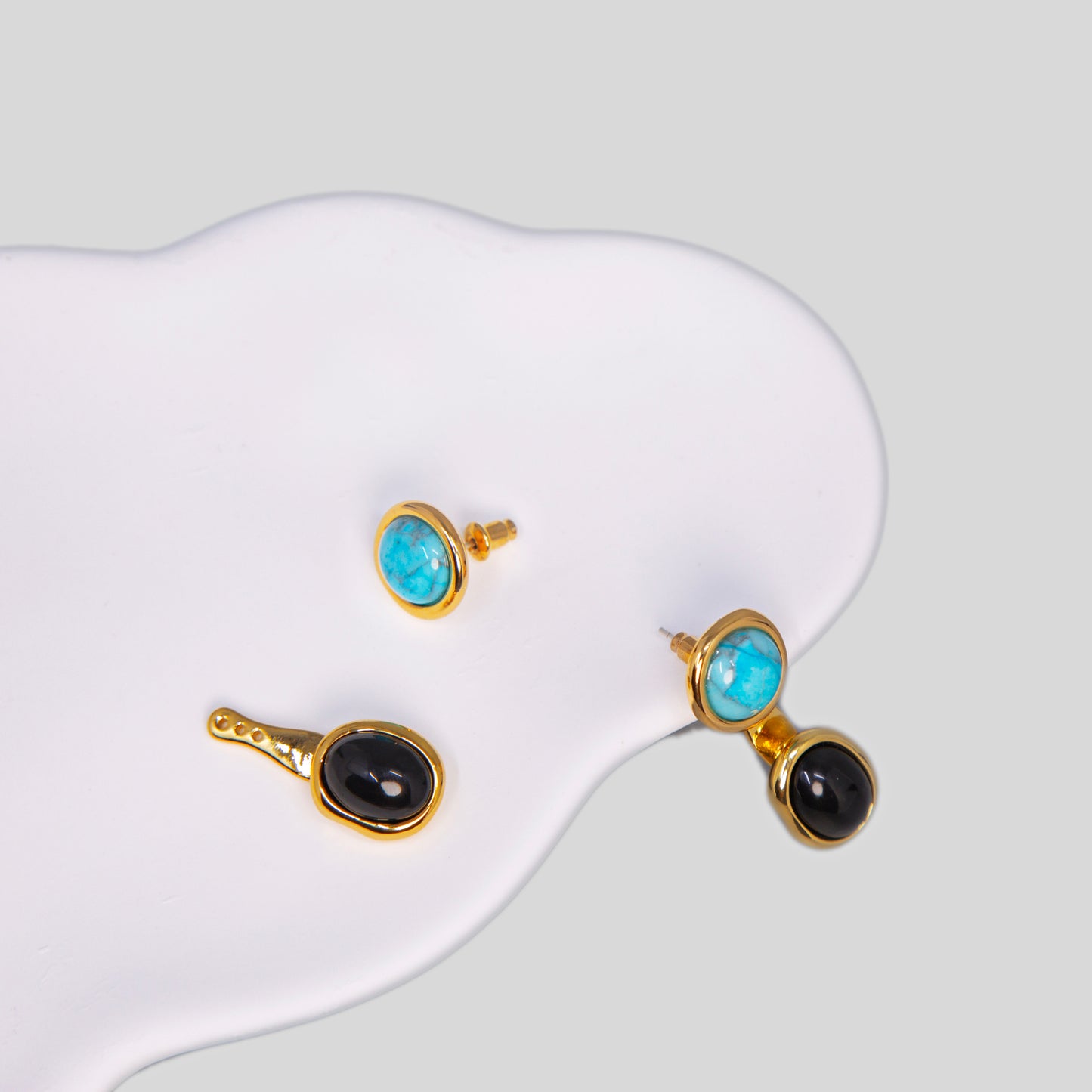 Natural Stone Earrings