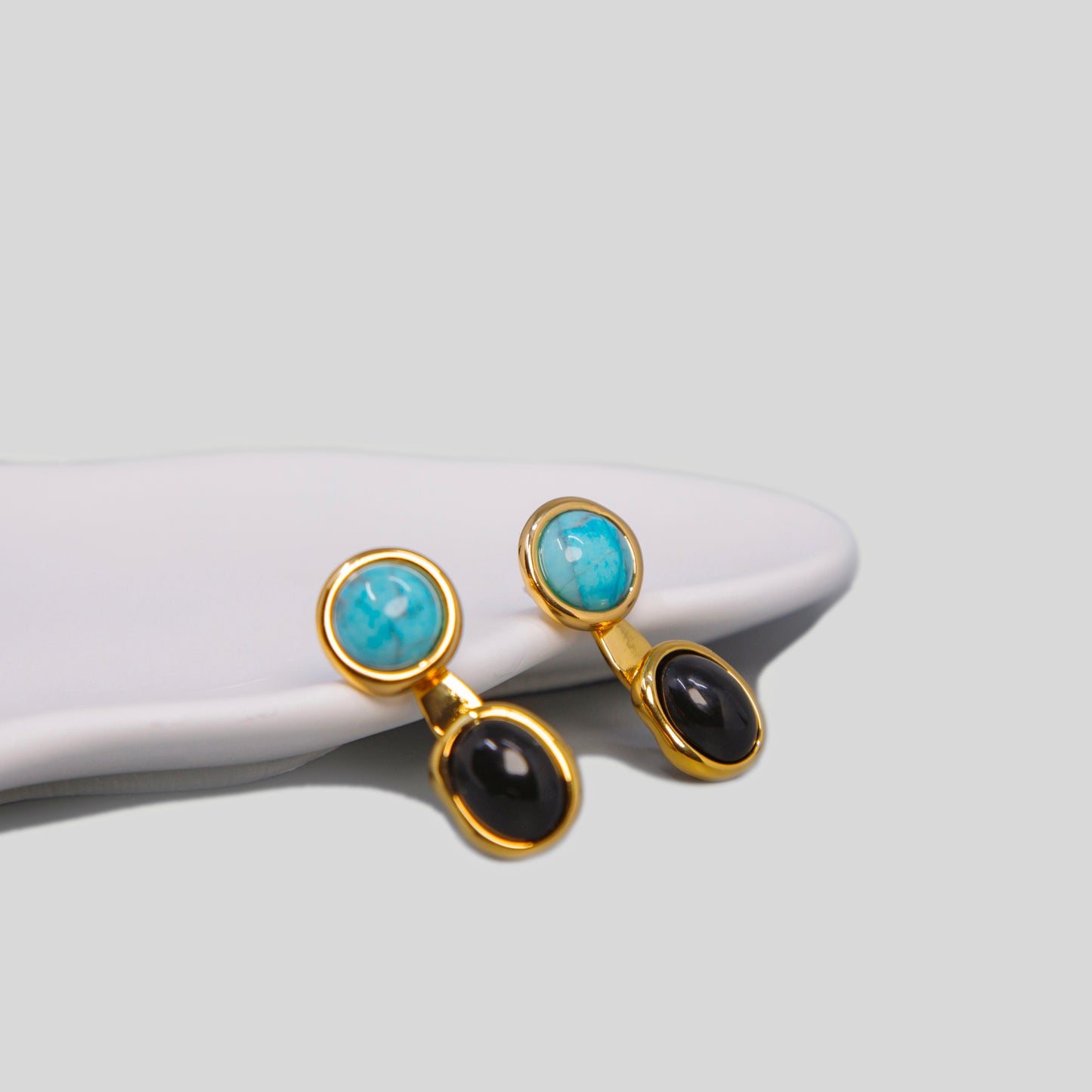 Natural Stone Earrings