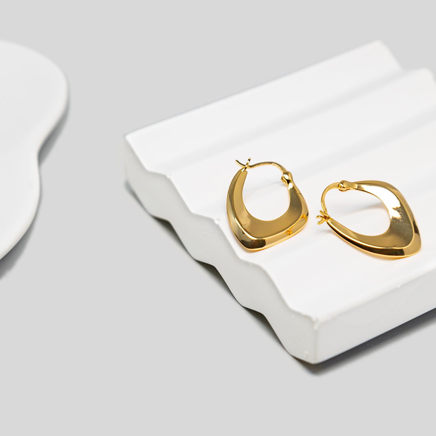 Geometry Hoops Earrings