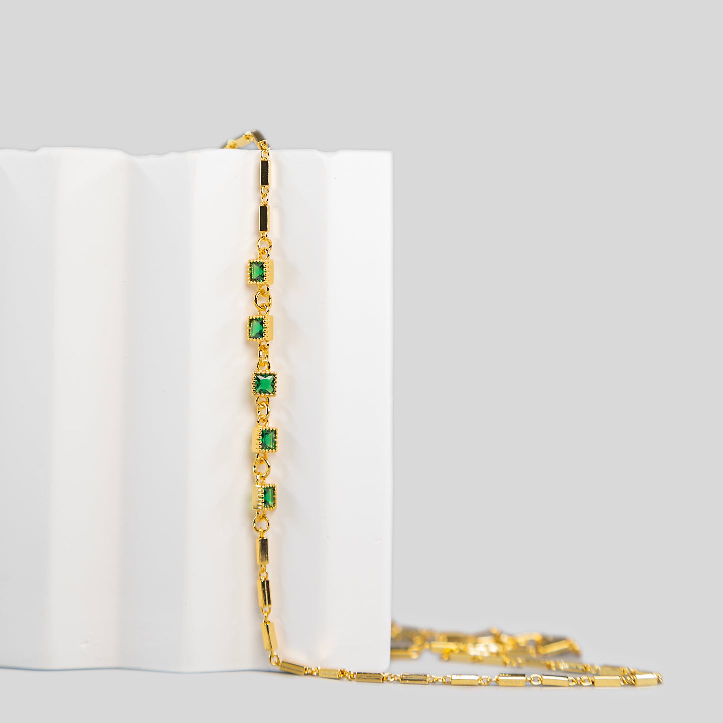 Green Zircon Necklace