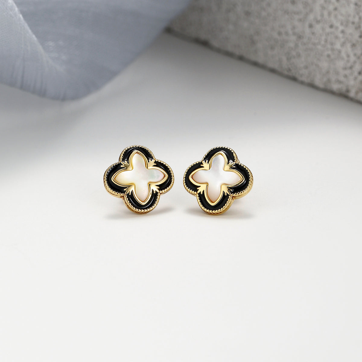 Four-leaf Clover Earrings