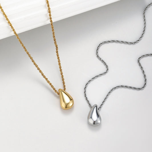 Teardrop Pendant Necklace