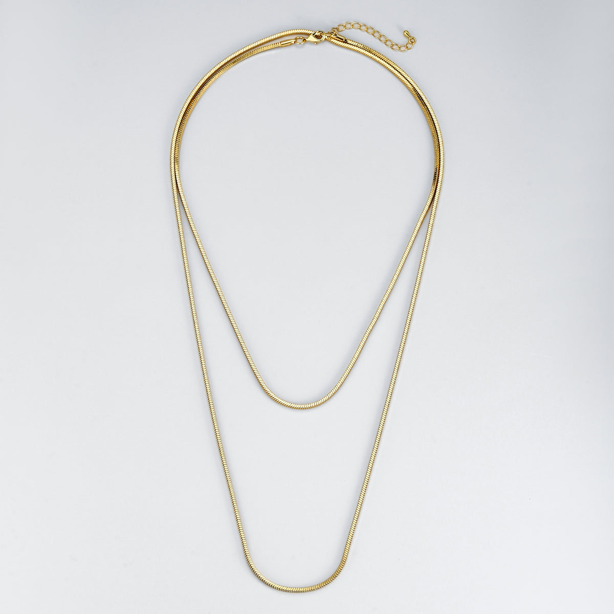 Long Snack Chain Necklace