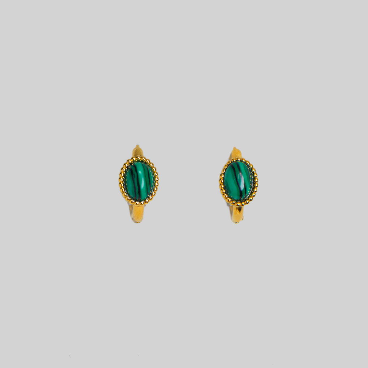 Malachite Earrings