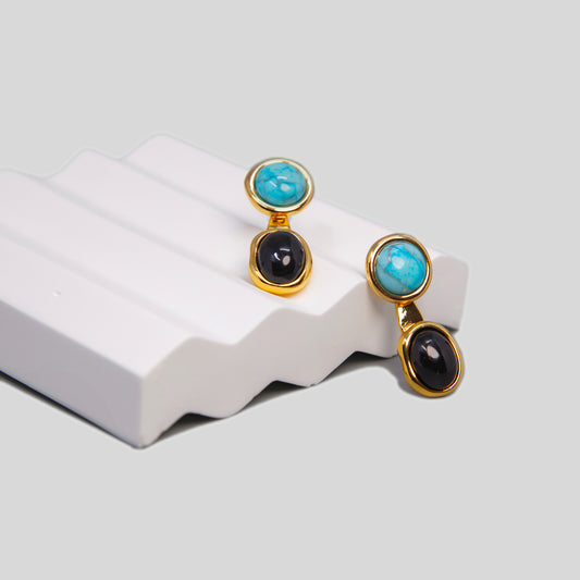 Natural Stone Earrings